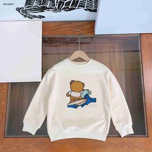 Luxury child hoodie boys pullover Colorful cartoon pattern baby clothes Size 100-160 kids designer clothes girls sweater Dec10