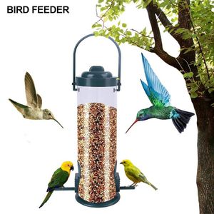 Other Bird Supplies 1Pc Hanging Feeder Pet Food Dispenser Outdoor Balcony PVC Plastic For Hummingbird Flying Animal