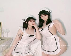 Japanese Cute Cos Maid Wears Uniform Sexy Lingerie Cosplay French Servant Lolita Costume Babydoll Dress Erotic Role Play7907076 6020