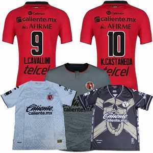 2023 2024 Club Tijuana Soccer Jerseys Cavallini K.Castaneda C.Gonzalez L.Rodriguez Madrigal