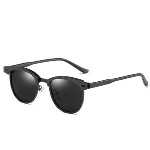 Design retrò occhiali da sole in alluminio glande maschili polarizzate maschili per uomini donne ray lunghese de soleil homme femme 20182667