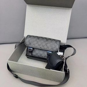 hdmbags2023クラシック汎用フリップポストマンバッグショルダーバッグ2つと1つのハンドバッグの男性本革の肩クロスボディバッグゼロウォレット