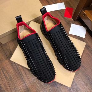 Designer sneakers casual skor män stora pappa skor låga topp strass tjocka sulor platt svart röd rosa daglig livsstilsko sneaker jogging promenader gratis frakt