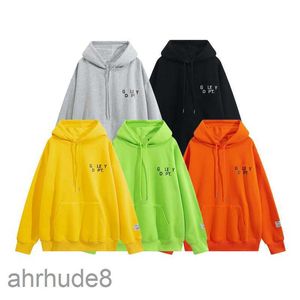 2023 Erkek Tasarımcı Hoodies Pullover Galerileri Hoodie Depts Mektup Baskı Sweatshirts Pamuk UNISEX HOVENY MEYVE RENK SOKAK SOKAK GÖRÜNÜMLERİ GOOD OVERSIS RJR8