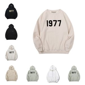 2023 Erkek Tasarımcı Hoodie Essentialclothing Sweatshirt Erkek Hoodie Hoodies Top Sweatshirt Gevşek Hoodie Mavi Çift Üst Giyim Mektubu Baskı Polar Moda L5