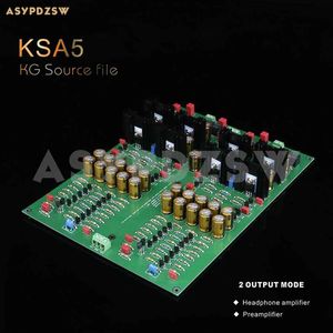 Mixer KG Source file HIFI KSA5 Preamplifier/Headphone amplifier PCB/DIY Kit/Finished board