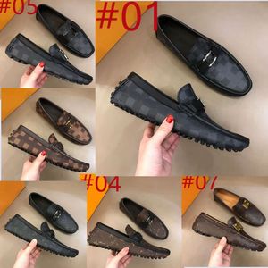 10A 23SS High Quality Mens Genuine Leather Designer Dress Shoes Gentle Men Brand Official Flats Casual Comfort Breath Loafers Big Size 6.5-12 men shoes
