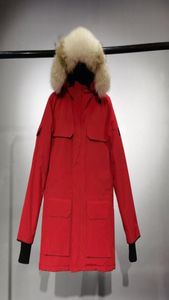 Designer Luxus Parka Herren und Frauen Down Jackets Winter Jason Große Strohhodie -Mäntel Pelzmäntel Kanada7640967