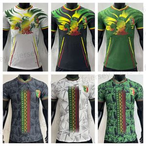 23 24 Mali Seleção nacional Mensagem Jersey Soccer Home Away Terceiro M. Fofana Bissouma Kone Hamari Traore Djenepo Samassekou Adama Africa Cup Fãs Mali Football Shirt