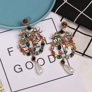 Pieno orecchini lampadari Hoop Huggie Charm Designer Man Women Women UNISEX EARRING DUE PEZI Gioielli gioielli Gioielli297L