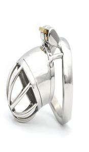 Selling Super 45mm Length Small Male Bondage Chastity belt Stainless Steel Adult Cock Cage BDSM Sex Toys Chastity Device Shor9991237
