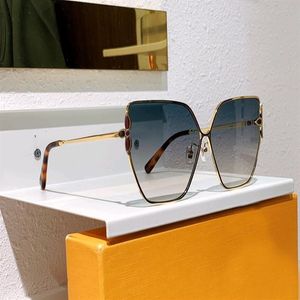 Óculos de sol sombreados em rosa dourado para mulheres quadradas cateye copos de verão óculos UV400 com Box2787