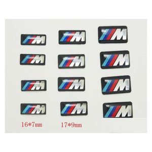 Car Stickers 100Pcs Tec Sport Wheel Badge 3D Emblem Sticker Decals Logo For M Series M1 M3 M5 M6 X1 X3 X5 X6 E34 E36 E6 Styling Drop D Dhmiq