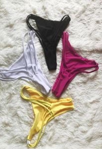 Women Beach Briefs seksowne bandaż mini briefy mikro bikini string