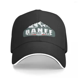 Ball Caps Banff National Park Alberta Canada Mountains Baseball Cap In Hat Sunscreen Women'S Beach Men'S