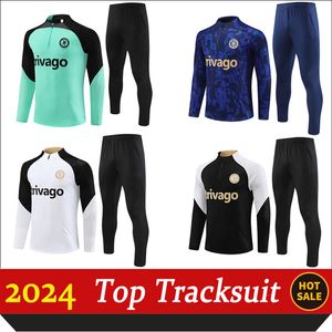 2024 enzo cfc slova longa pulisic 23 24 chel mar kante koulibaly monte havertz esterling jorgnonho masculino kit de treinamento de camisa de treinamento