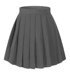 Women High Waist Pleated Skirt Mini Skirts Girl School Uniform Plaid Skirt Cosplay Costumes Y190505022030126