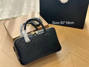 Hdmbags2023 Hight Quality Designer Bag Messenger -Tasche für Frauen Crossbody echte Ledertartan Handtasche Doppel Reißverschluss Matching Casual Gurt Umhängetaschen