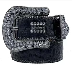 Bb Belt Bb Simon Belt Belts Luxury Designer Bb Belt Simon Belts for Men Women Shiny Diamond Belt Black on Black Blue Multicolour 964