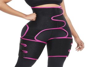 Neues Bein Shaper anziehen Schlankungsscheider Belt Tailentrainer Tummy Control Shapewear Schweiß Shaper -Rettungsbänder 2012239238127