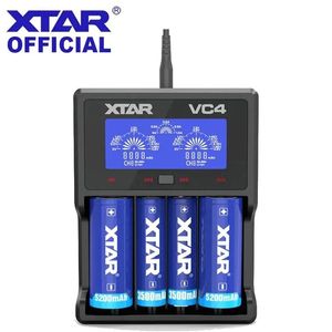 Chargers Xtar VC2 VC4 VC2S VC4S VC8 LCD Şarj Cihazı 14650 18350 18490 18500 18700 26650 22650 20700 21700 18650 Pil