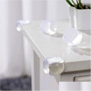 Acessórios de móveis Transparente Sile Table Corner Edge Er Guards Protetor Seguro Baby Childra