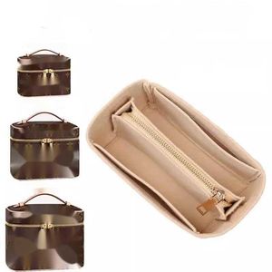 Organizer bags Suitable for Nice Nano Mini Inner Tank Bag Mini Box Bag Inner Lining Storage Organizing Bag Support 231215