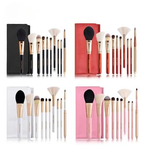 Makeup Tools High End Animal 4-Color Makeup Set, Brush Beauty Tools, Wool Horse Hair, 10