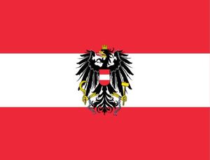 Österreich Flag des österreichischen Staates 3ft x 5ft Polyester Banner Fliegen 150 90 cm Custom Flag Outdoor1509847