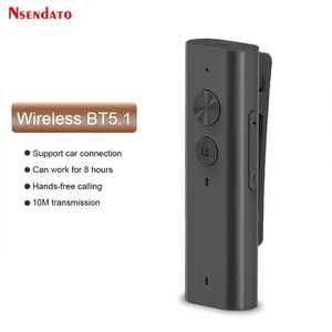 Stecker Wireless BT 5.1 Receiver Audio HD LL Adaptive Car Aux 3,5 mm HiFi Wireless niedriger Latenz BT 5.1 Empfängeradapter für TV -Kopfhörer