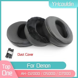 イヤホンYHCOLDIN DENON EARPADS AHD5000 AHD7000 AHD2000 AHD5200 AHD7200 AHD9200イヤパッドヘッドフォンシープスキン