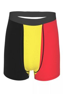 Bandeira da Bélgica Men039s Boxer Briefs Humor Belga Leggings gráficos Underpants6258527