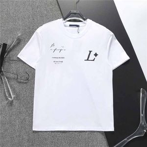 Herrkvinnor Designer T-skjortor tryckt mode man t-shirt toppkvalitet bomull casual tees korta ärm lyxiga hiphop streetwearletter mönster tshirts m-3xl#l#v