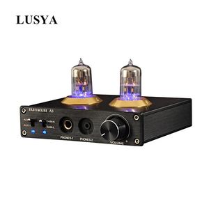 Mixer Lusya 6N3 Amplificador de fone de ouvido MAX9722 Decodificador de áudio DAC 1300MW Power para 16600OHM fone de ouvido T0654