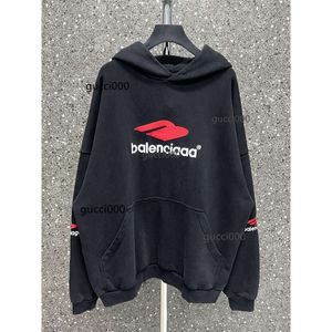 BA03 Men's Plus Size Hoodies balencaigalies balencigalies Sweatshirts Women ece top hooded jacket Students casual fles clothes Unisex Hoodies coat Sweatshirts