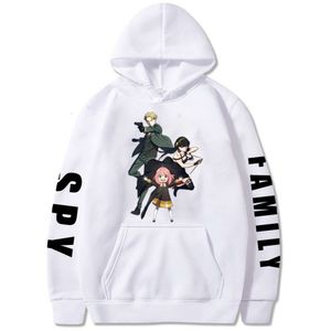 Anya Hoodies Anime Spy X Family Hooded Sweatshirts Women Kawaii Graphic Pullover Spring & Autumn Tops Boys Girls Casual Clothing