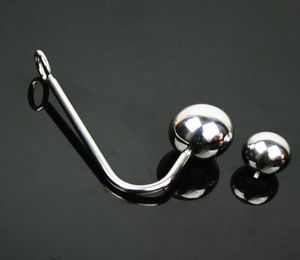 Anal Plug Anal Gays Butt Plugs Bondage BDSM Toys sexuais para homens Correia de castidade feminina Casta de castidade METAL BOLAS Anal para Women3138627