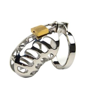 Small Chastity Devices Metal Chastity Spikes Stainless Steel Belt Cock Ring Bdsm Toys Bondage Sex Products For Men1605297