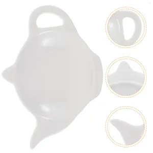 TEA TRAYS CERAMIC BAG Fat TEABAG TRAY SLICATE DISH DESSERT SPOONS mini Small Bowl Decorative Ceramics Desktop Accessories