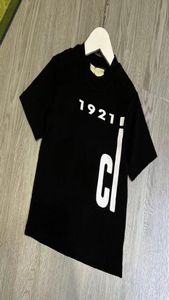 016T Kids Tshirts Famous designer t shirt Tops Tees boys girls embroidered letter cotton short sleeve Pullover clothes White Bla2770615