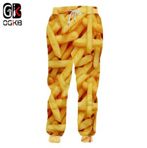 Ogkb jogger pantolon erkekler moda gevşek yiyecek 3d ter pantolon baskılama patates kızartması cips sokak giysimi artı 5xl kostüm adam eşofmanları 24769707