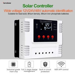 Accessories PWM Solar Controller 10A 20A 30A 40A 50A 60A Battery Charge and Discharge 12V 24V 48V Auto Solar Photovoltaic System Controllers