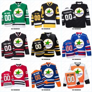 Customize Your Hockey Jerseys (Any Logo Any Number Any Name) you want according to the picture Blue Red White Black Yellow