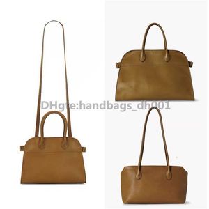 2024 10a Hochkapazität 15 Designer Margaux 10 Mossy-Color Handtasche Kuhlattenqualität Hochfarbene Tasche Echte Lederhandtaschen Tasche Taschen Geldbörsen