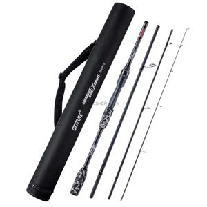 Boat Fishing Rods Goture Xceed 7 Styles Color Spinning Rod 1.98m-2.4m High Carbon Lure Rod M MH Action Fishing Rod 4 Pieces 5-28g Travel PoleL231223