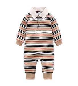 Baby Spring Clothing Autumn Cottom Girl Cotton Rodper garoto tricotado com nervuras de traje recém -nascido tira infantil