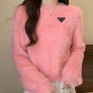 Women Sweater Designer de luxo feminino Pullover outono Inverno Soft Cashmere Outwear