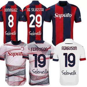 23 24 Posch Soccer Jerseys Bolognas Mens Orsolini Dominguez Zirkzee Ferguson de Silvestri Beukema Barow Home Away 3rd Football Shirt