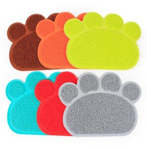 Cachorro de cachorro de estimação CAT CAT MAT MAT PAW CARTO PAW PVC PLACA PLACA ALIMENTAÇÃO ALIMENTAÇÃO DE ÁGUA PLACEMAT LIME