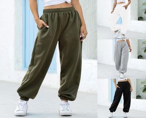 Wide Leg Sweat Hosen Frauen Lose Joggerhosen PLUSE SIZE WIEDE HIGHT Taille Streetwear Korean Casual Pant Women039s Capris4994039